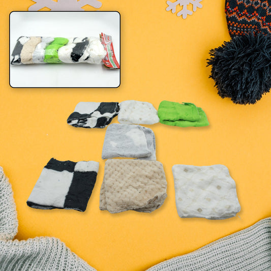 Cotton Hand Towel Microfiber wash Basin Hanging Hand Towel ( 7 pcs Set )