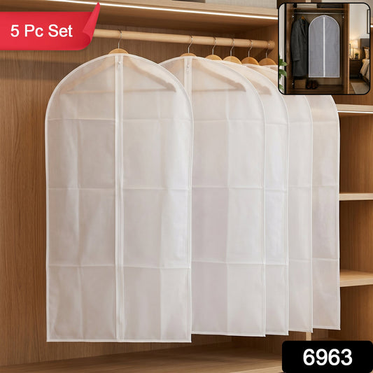 Foldable Non Woven Suit Cover 5 Pc Set - SKU 6963