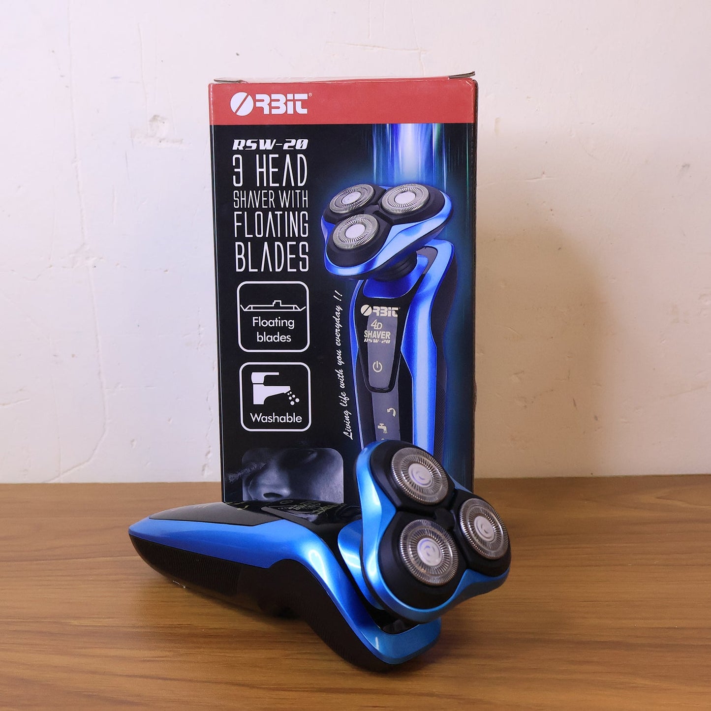 Orbit 4D Rechargeable Electric Shaver (1 Pc)