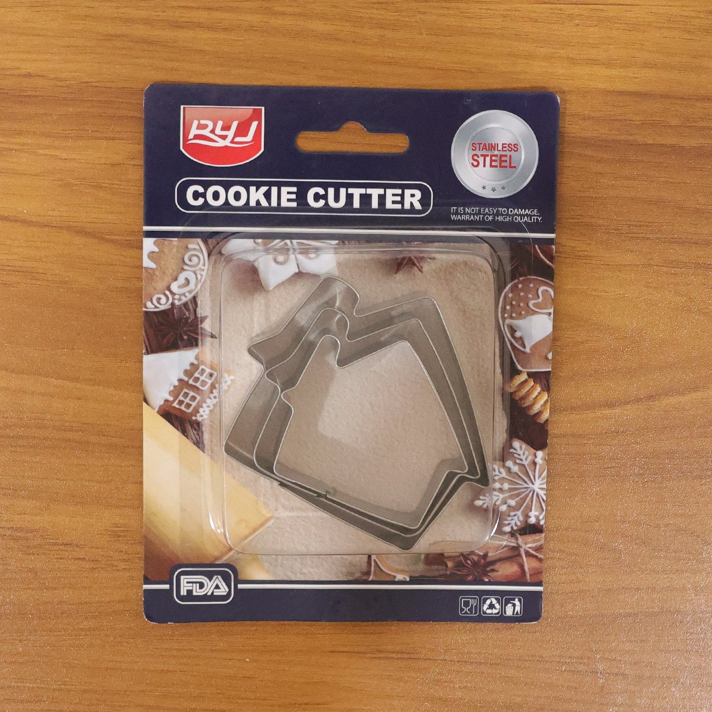 Baking cookie cutters