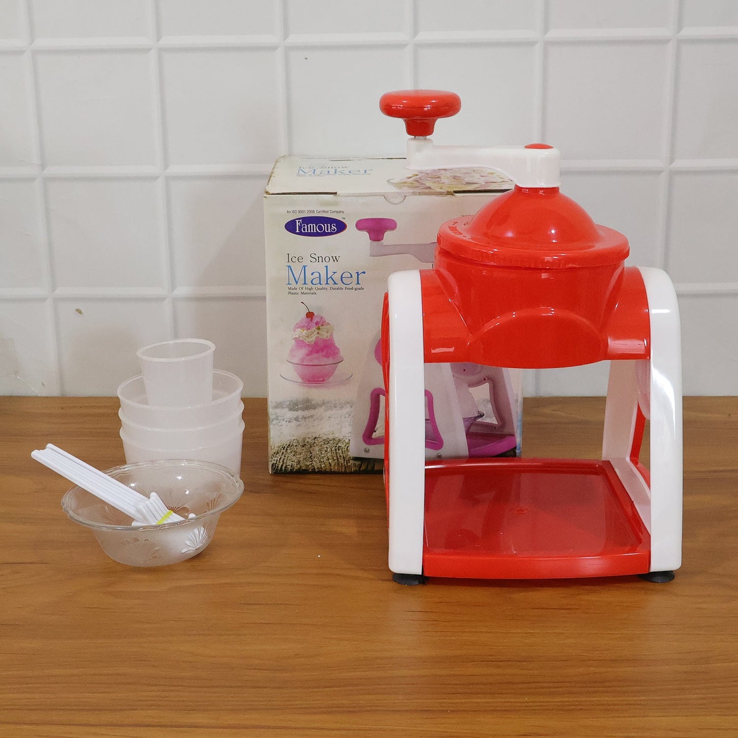 Manual Gola Maker (Red Color)