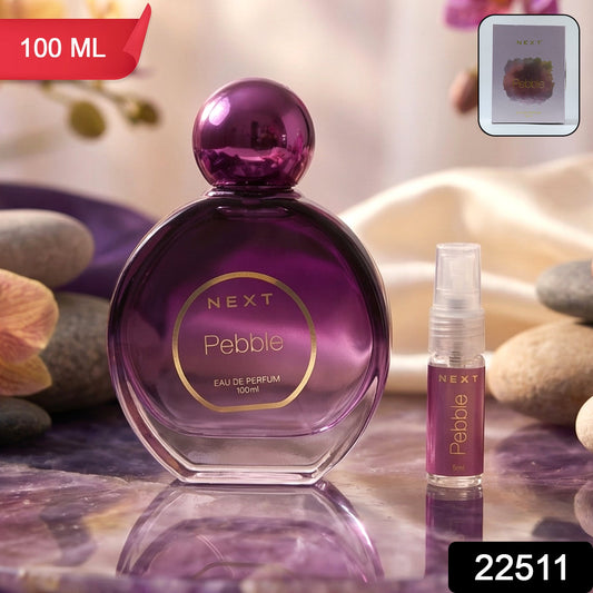 Next Pebble fragrance perfume bottle design