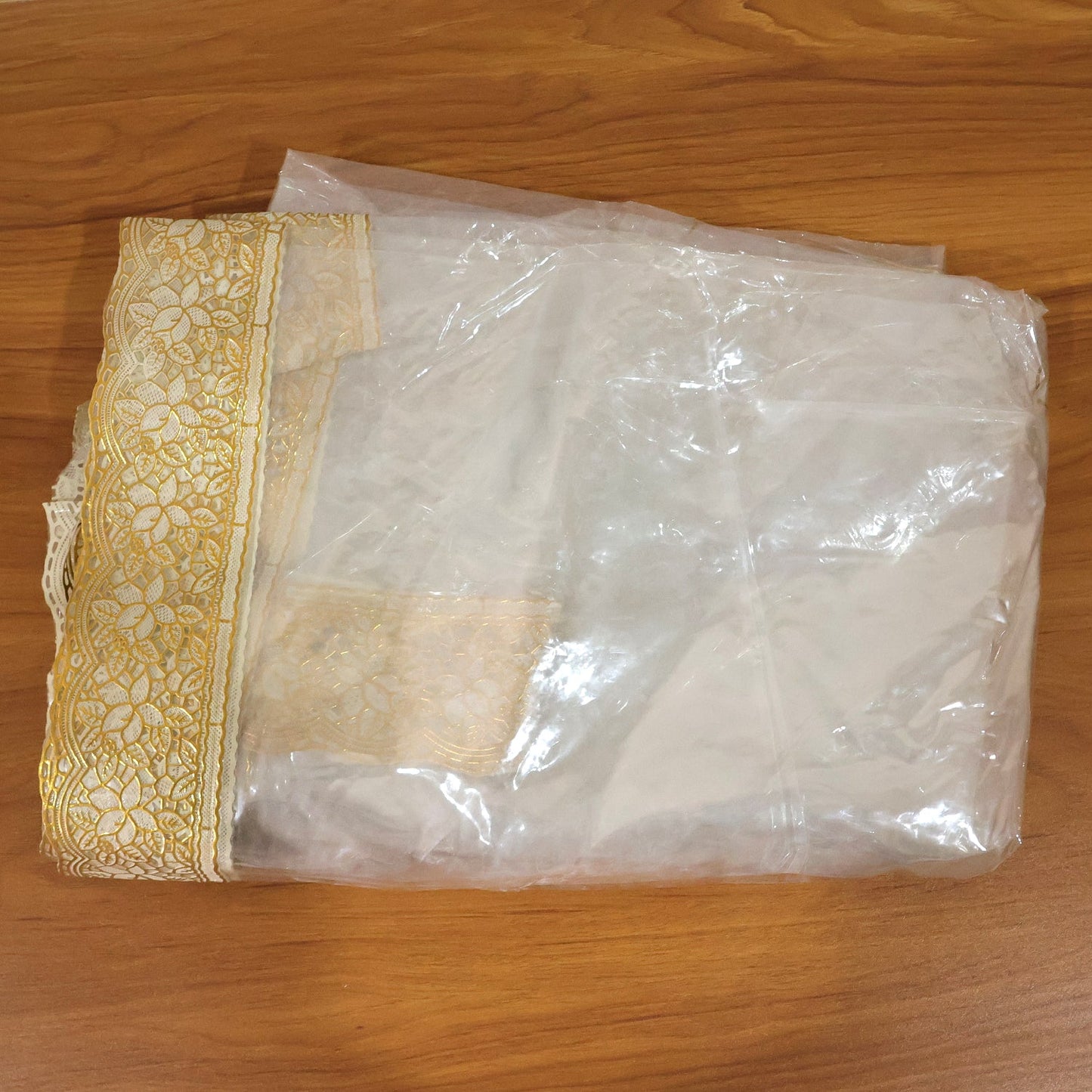 87x59 Inch Transparent PVC Table Cover (1 Pc)