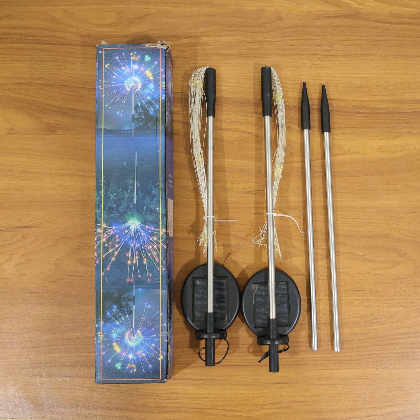 Decorative Solar Firework LED Garden Lights (2 Pc)