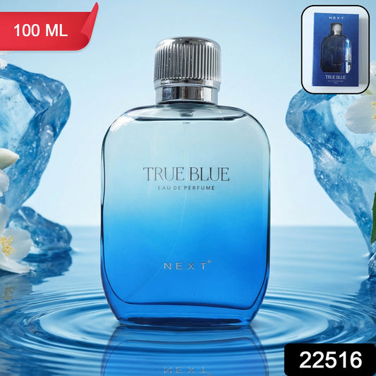 True Blue fragrance perfume bottle Next brand