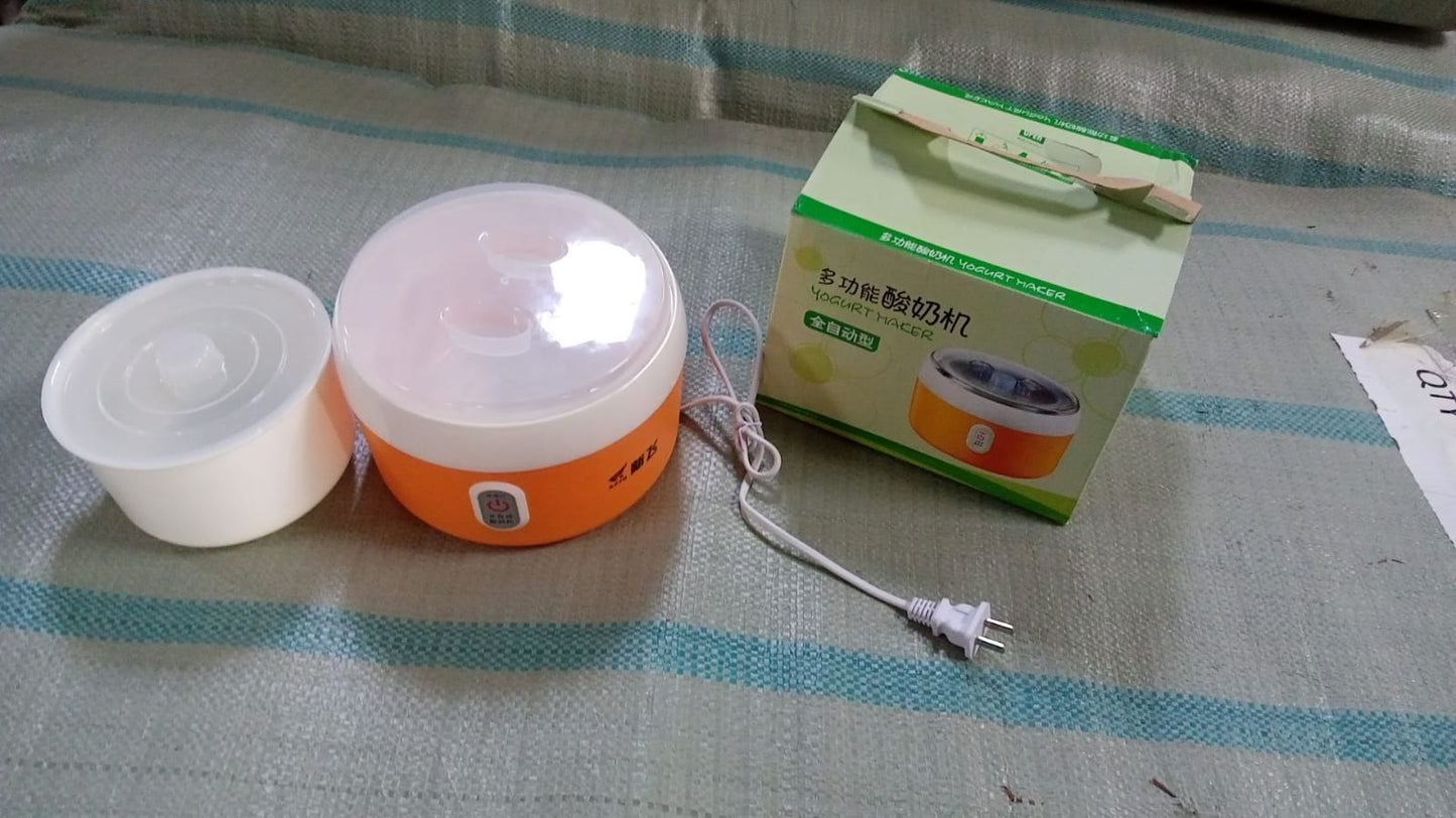 Electronic Automatic Yogurt Maker Machine with Plastic Container for Home Use