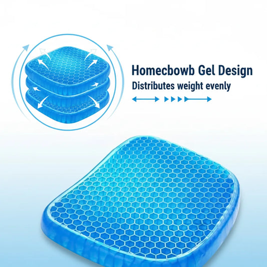 Cushion Seat Flex Pillow, Orthopedic Seat Cushion Pad (Egg - in-use lifestyle shot