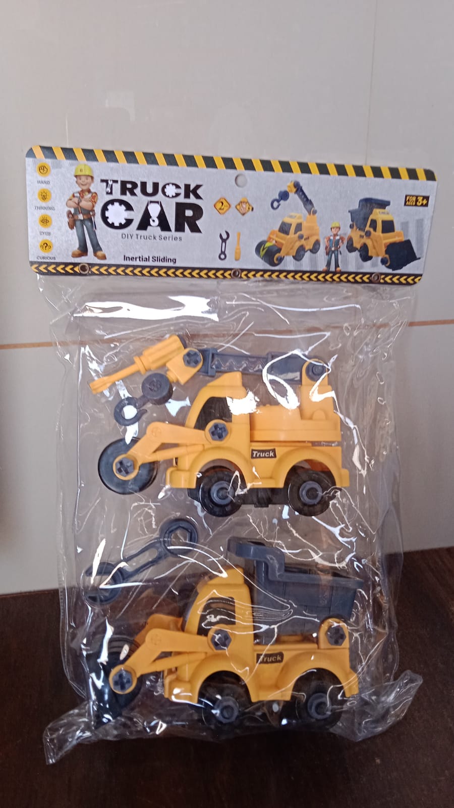 Engineering Vehicles Nut Assembly Toy (2 Pc Set)