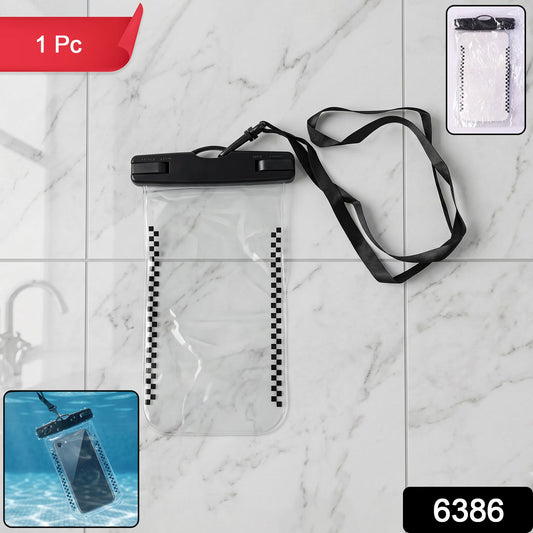 Waterproof Mobile Pouch Cover Black - SKU Composite