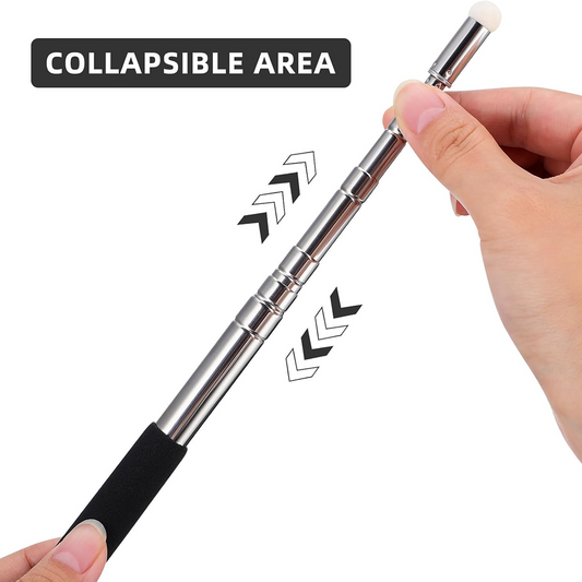 Multi-Function Collapsible Self Defense Stick - in-use lifestyle shot