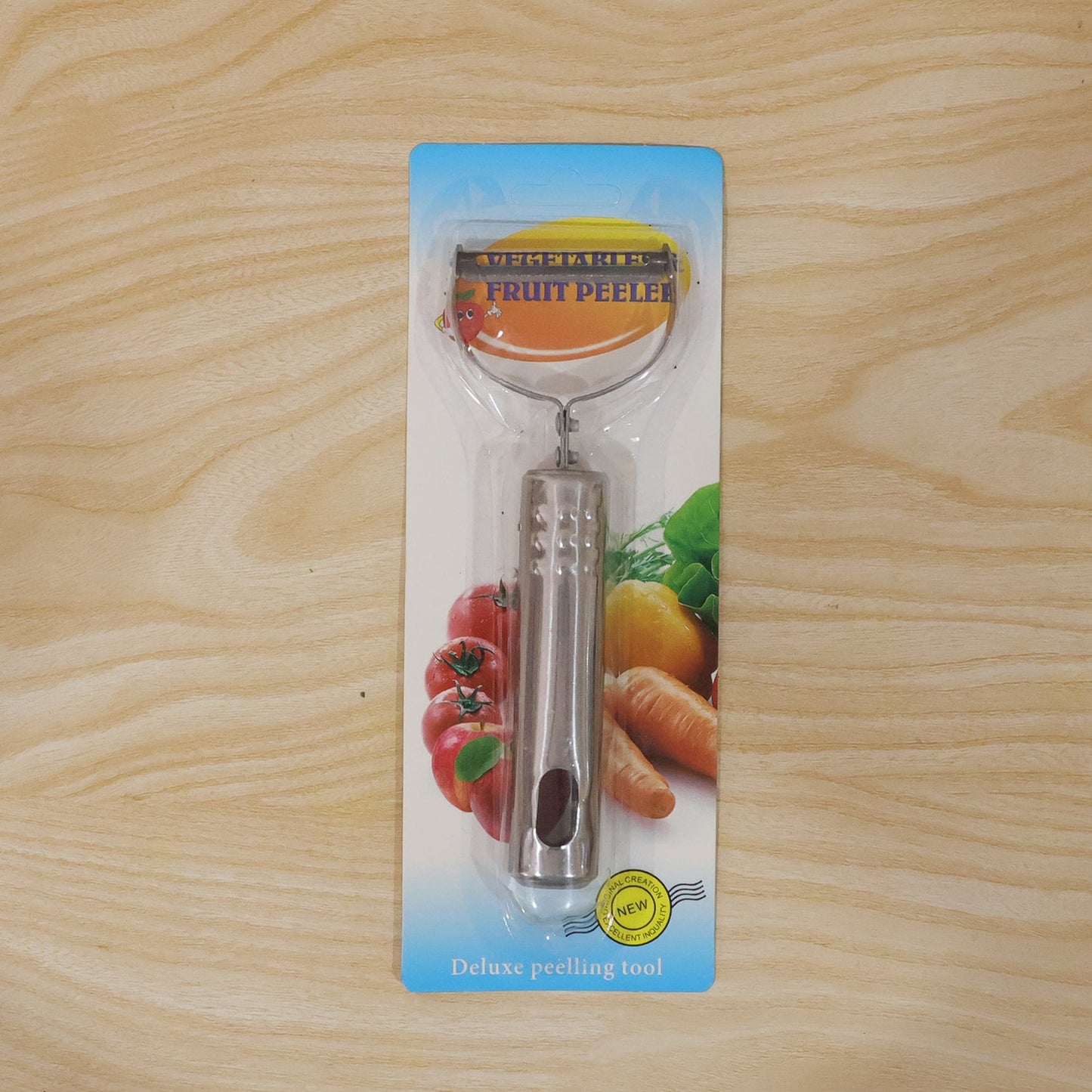 Premium Stainless Steel Vegetable and Fruit Peeler (1 Pc)