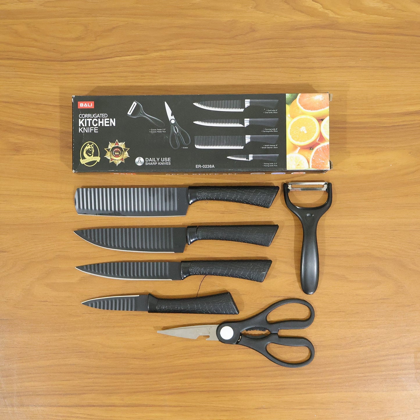 sharp cutting kitchen tool set