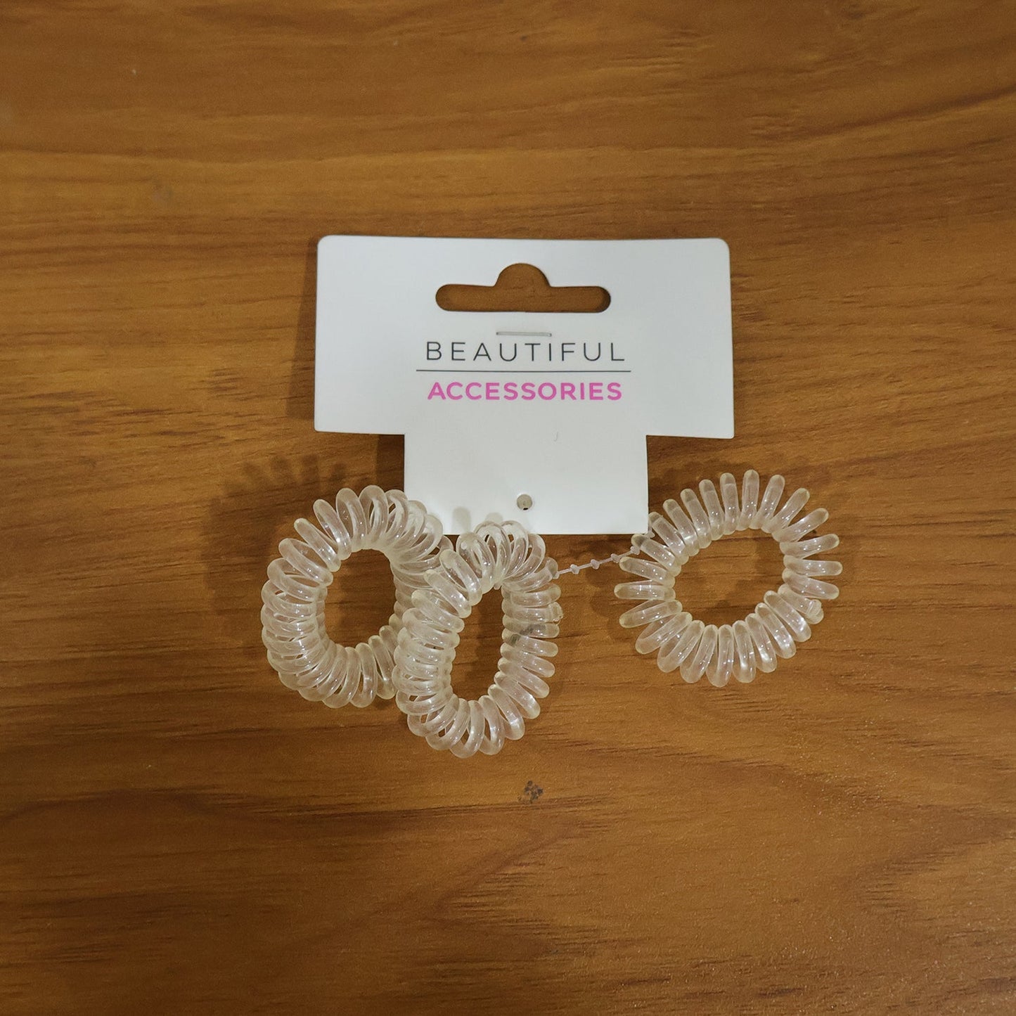 stylish spiral hair ties