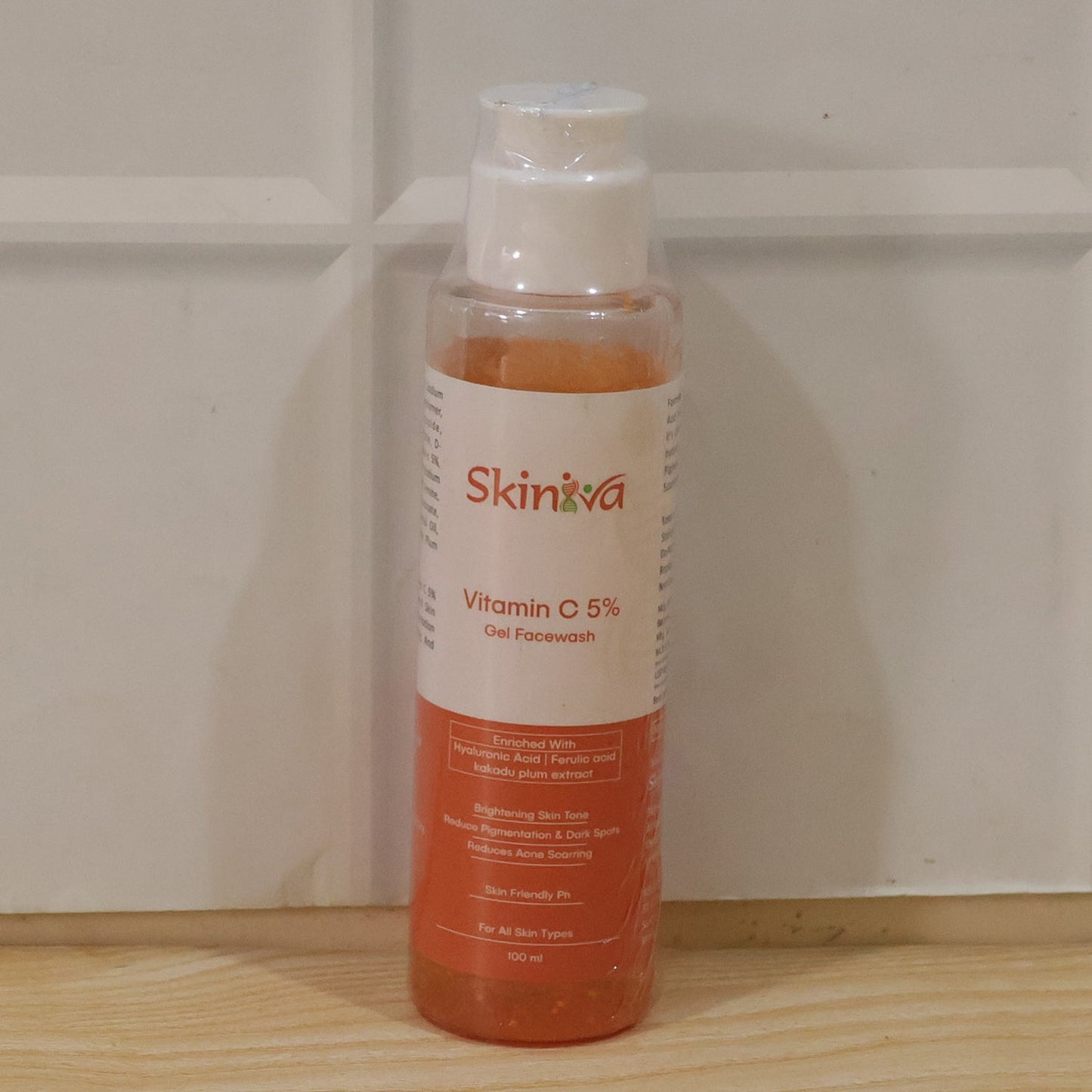 fresh citrus vitamin C face wash gel