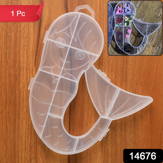 Mermaid storage box open showing compartments India