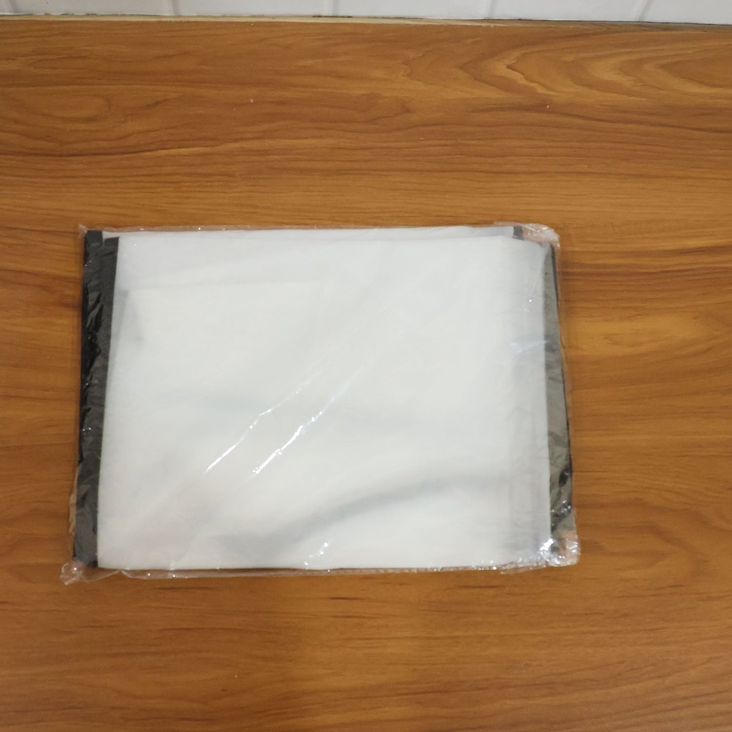 Transparent Garment Cover with Front Zipper (100 × 60 cm, 1 Pc)
