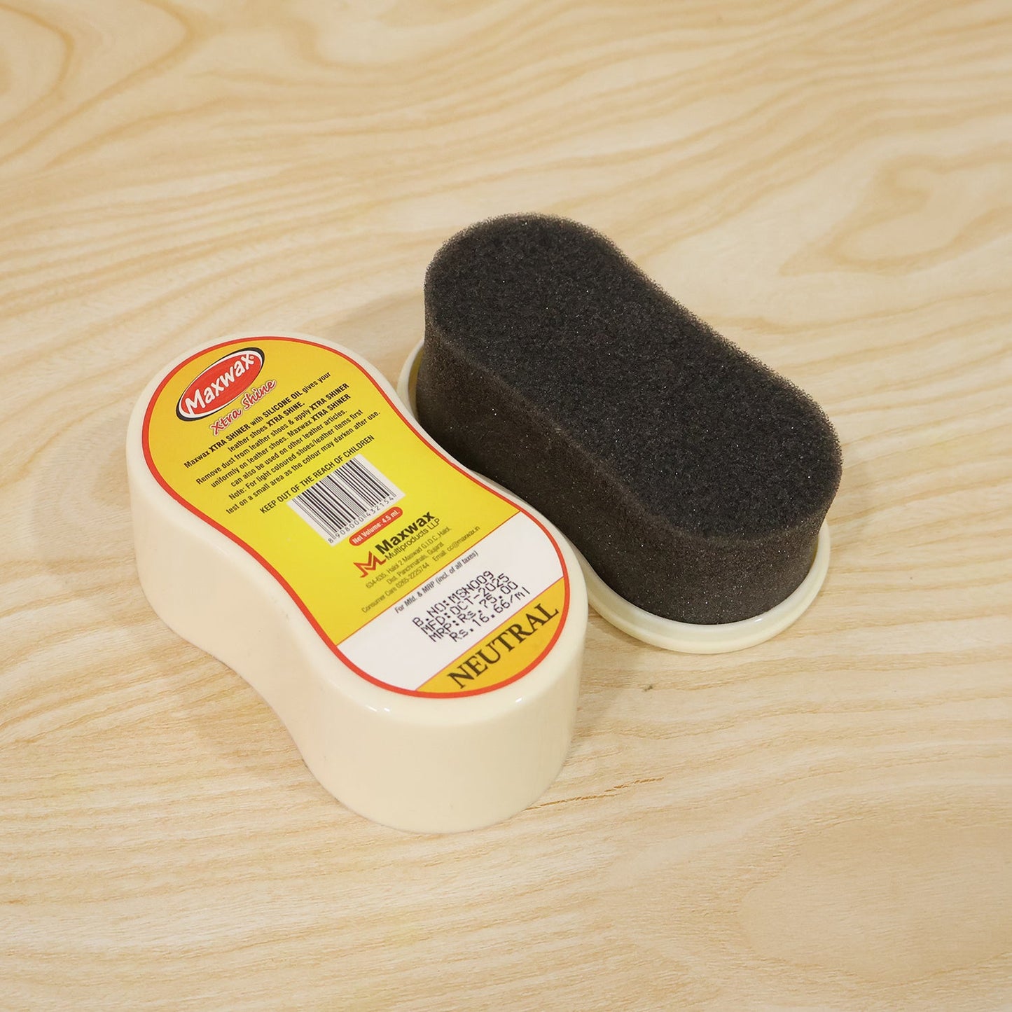 leather shoe shine sponge