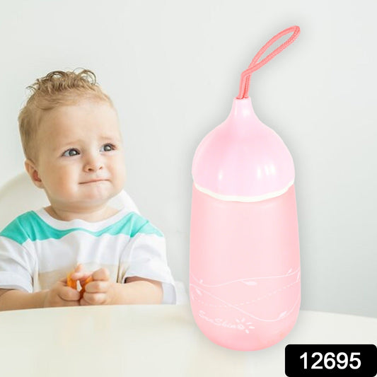 Unique Shape Premium Plastic water bottle With Dori (1 Pc / 550 ML)