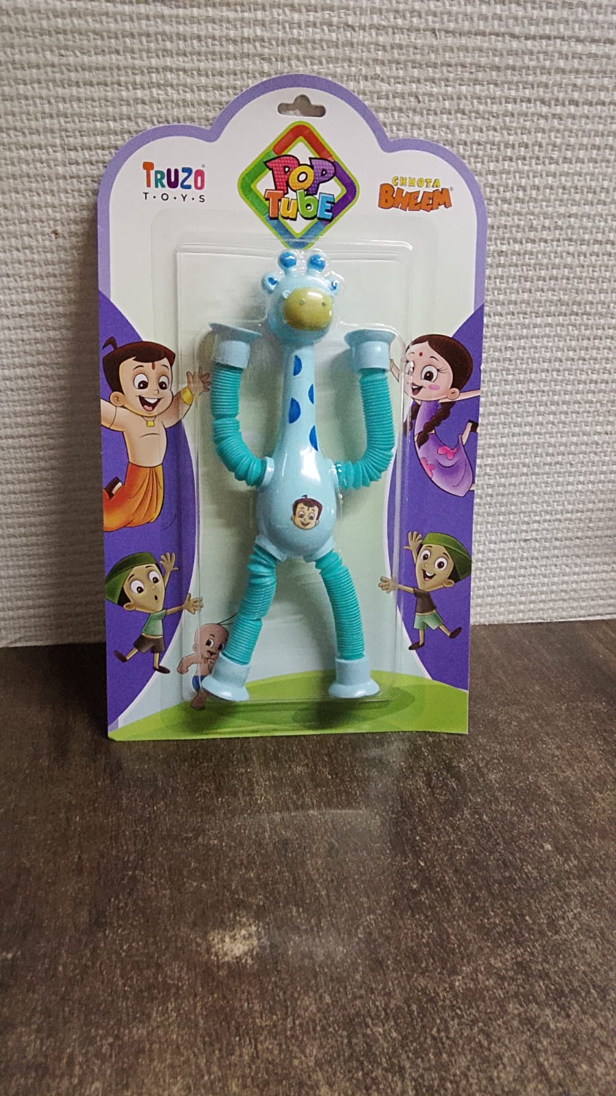 Colorful giraffe shape slinky
