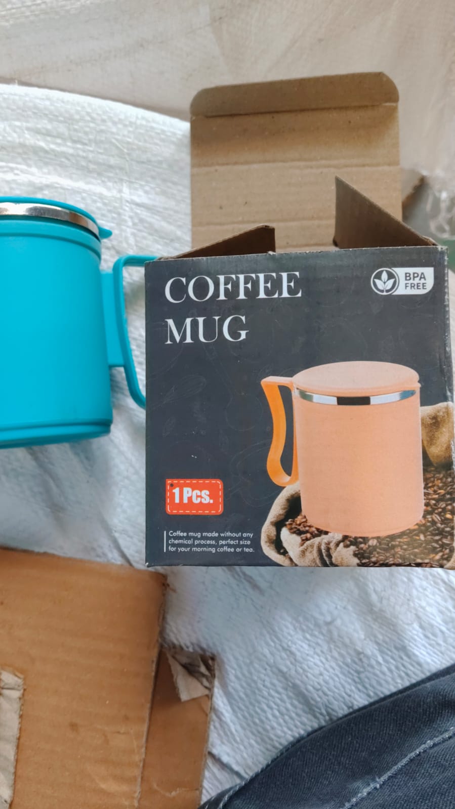 350ml Stainless Steel Mug: Insulated, Leakproof Lid, Hot/Cold Drinks (Mix Color)
