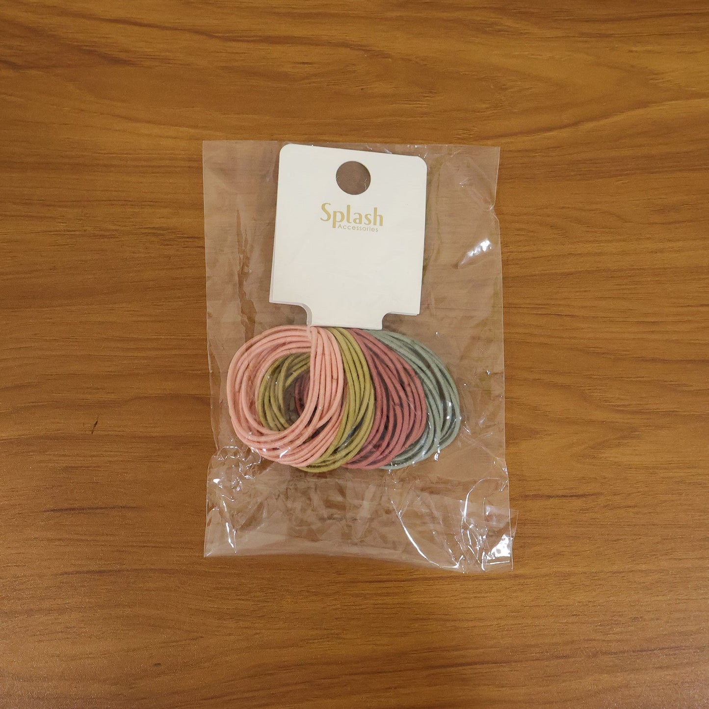 Soft Stretchable Elastic Hair Bands Rubber Hair Ties Set 40 Pc