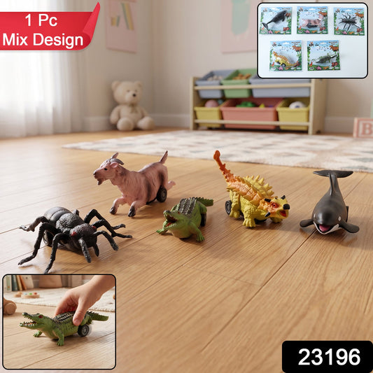 cartoon animal friction toy