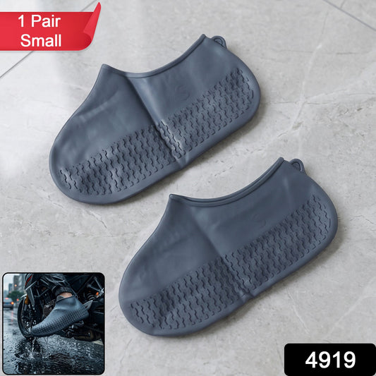 Small Silicone Shoe Covers: Waterproof & Anti-Skid for Rain & Bike