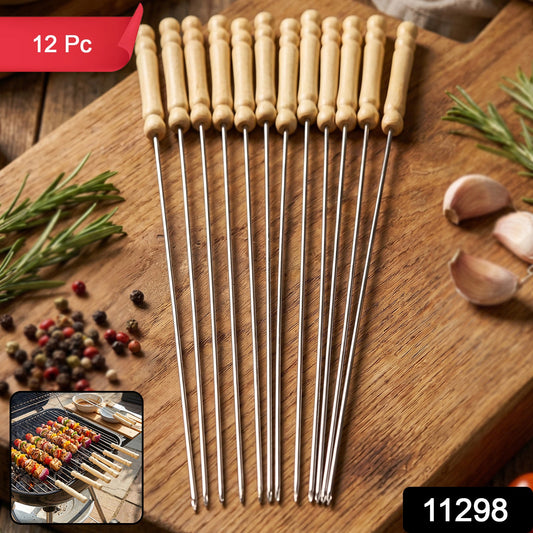 stainless steel barbecue skewers pack