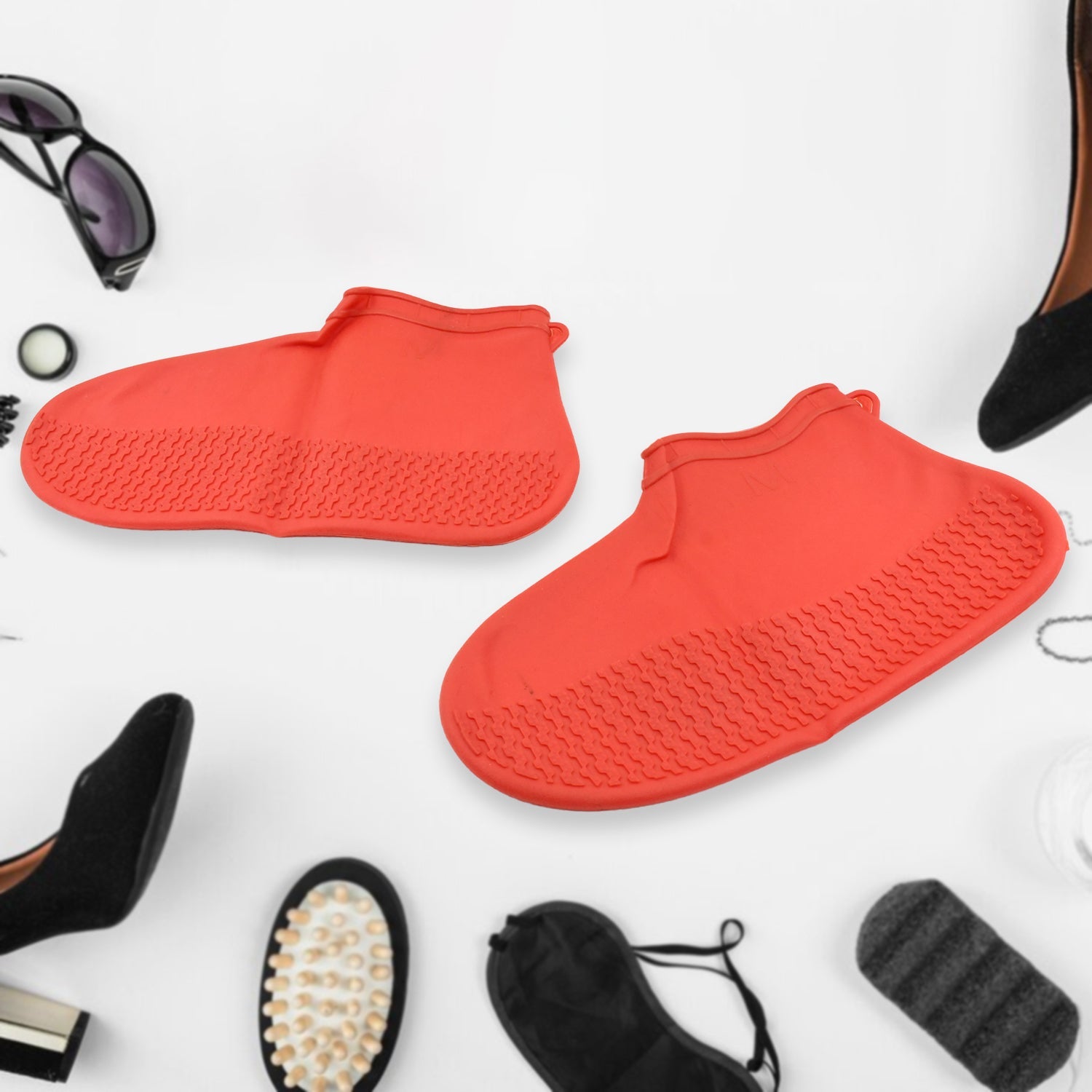 waterproof silicone foldable shoe cover