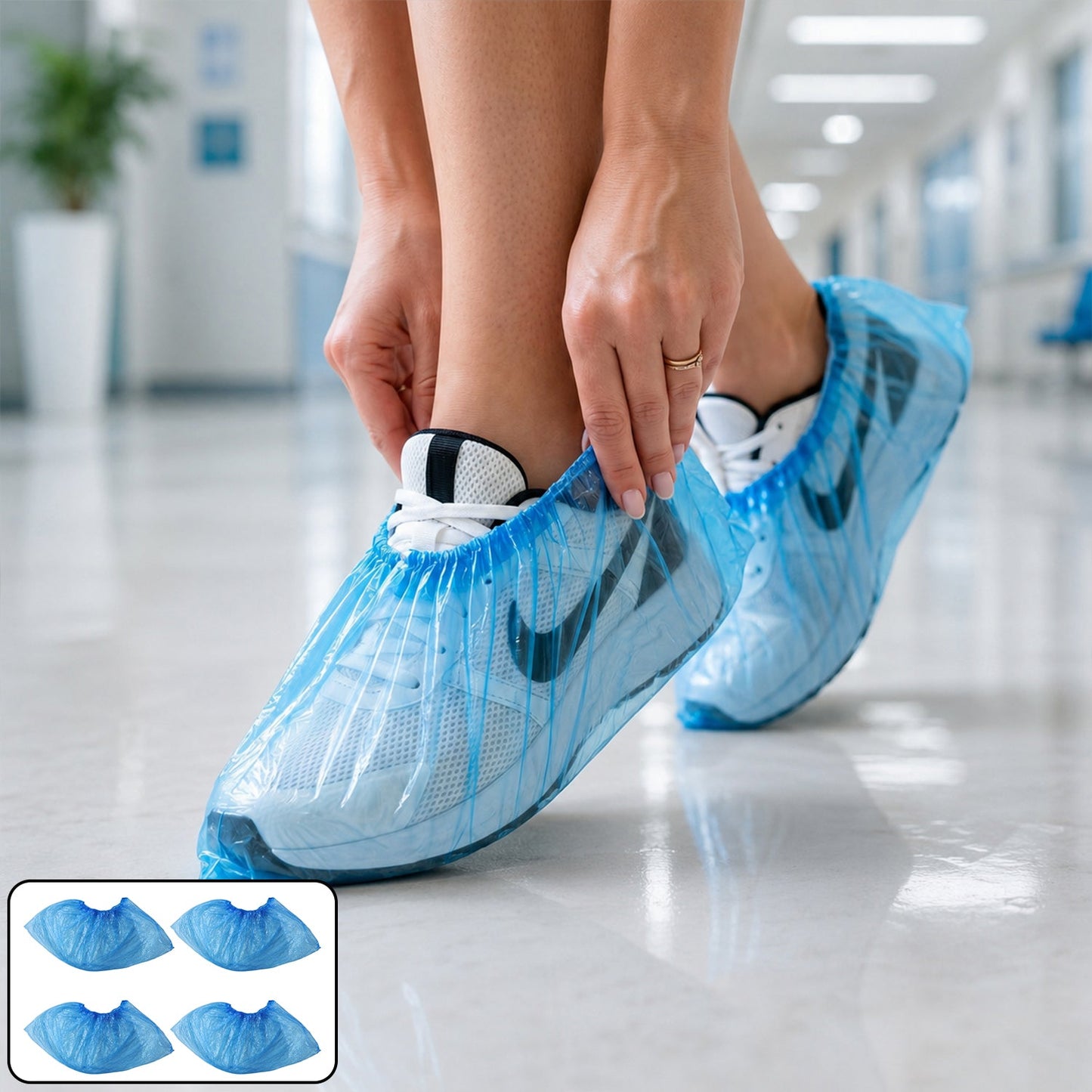 Disposable Plastic Shoe Covers