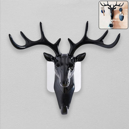  Deer Head Self Adhesive Wall Hook - main