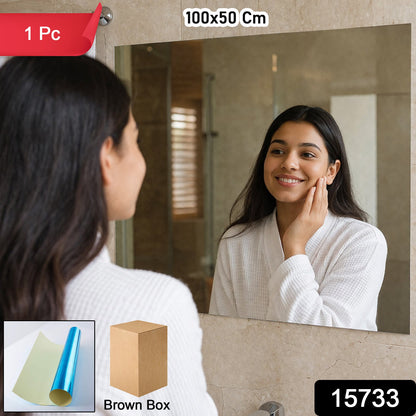 stick on mirror sheet for wall decoration