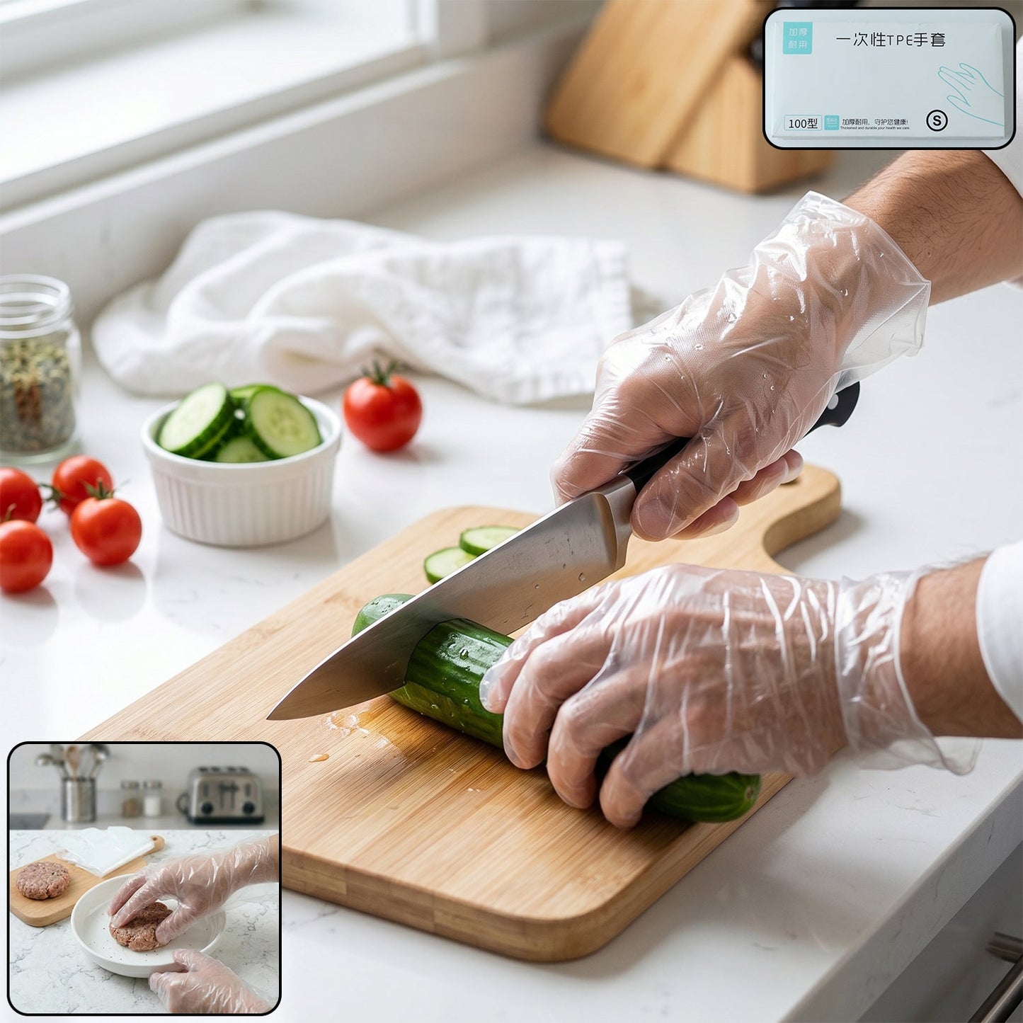 Disposable TPE Gloves