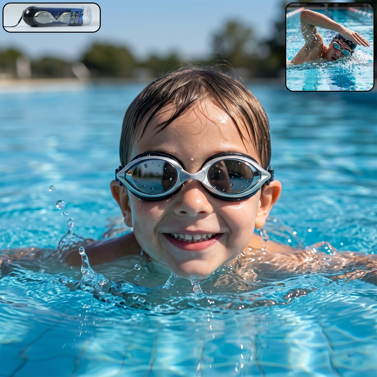 kids anti fog goggles