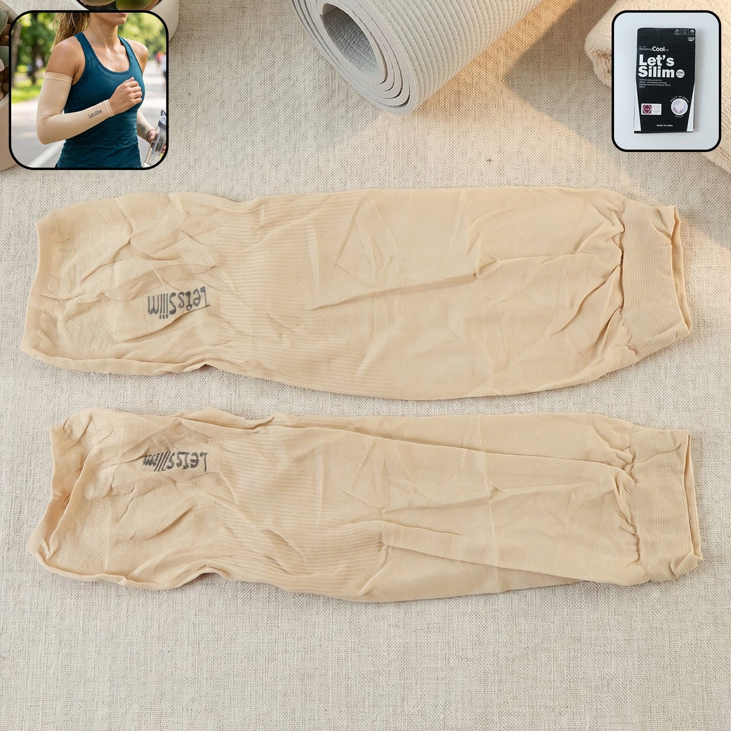 UV Sun Protection Cooling Arm Sleeves Main