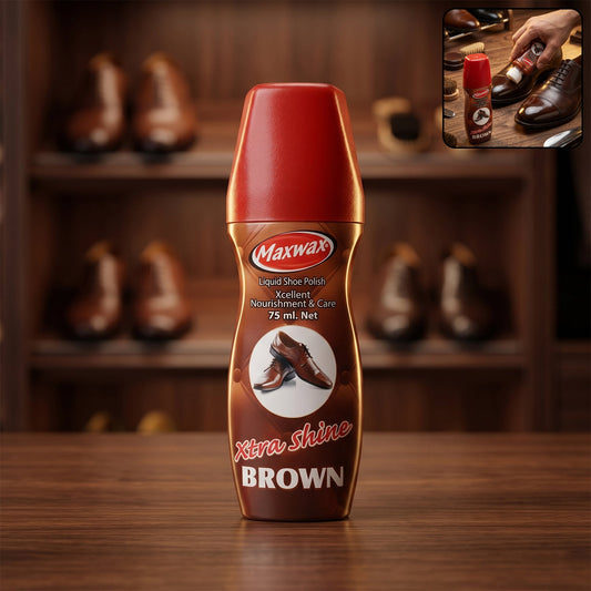 brown liquid shoe polish