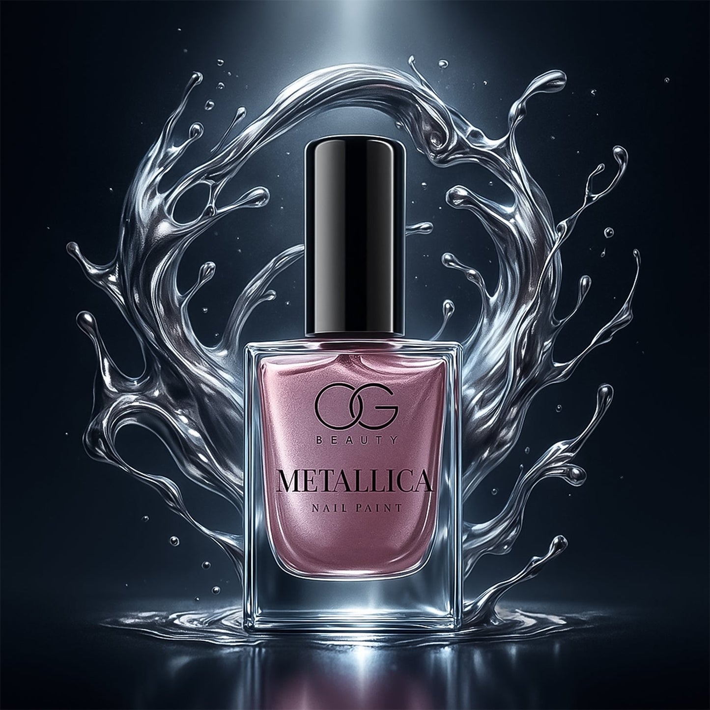 Glitter Pop Purple Nail Polish