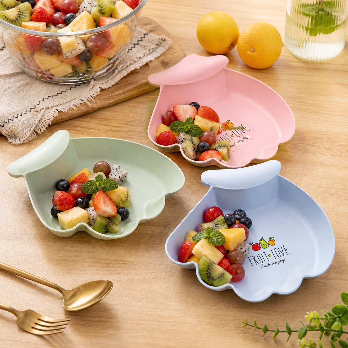 Cute Kids Serving Tray (1 Pc, Mix Color)