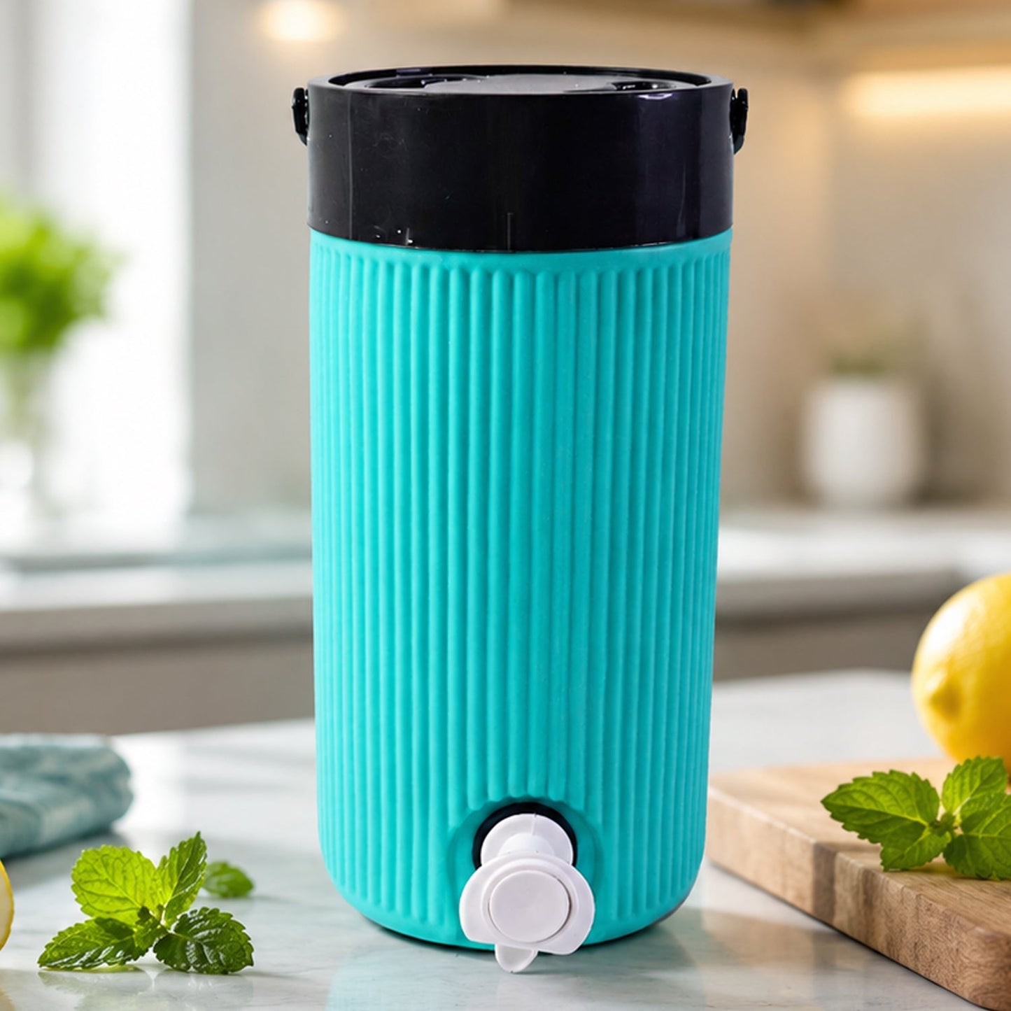 Insulated Water Jug with Tap Leakproof, Travel Cooler (2.5 Ltr)