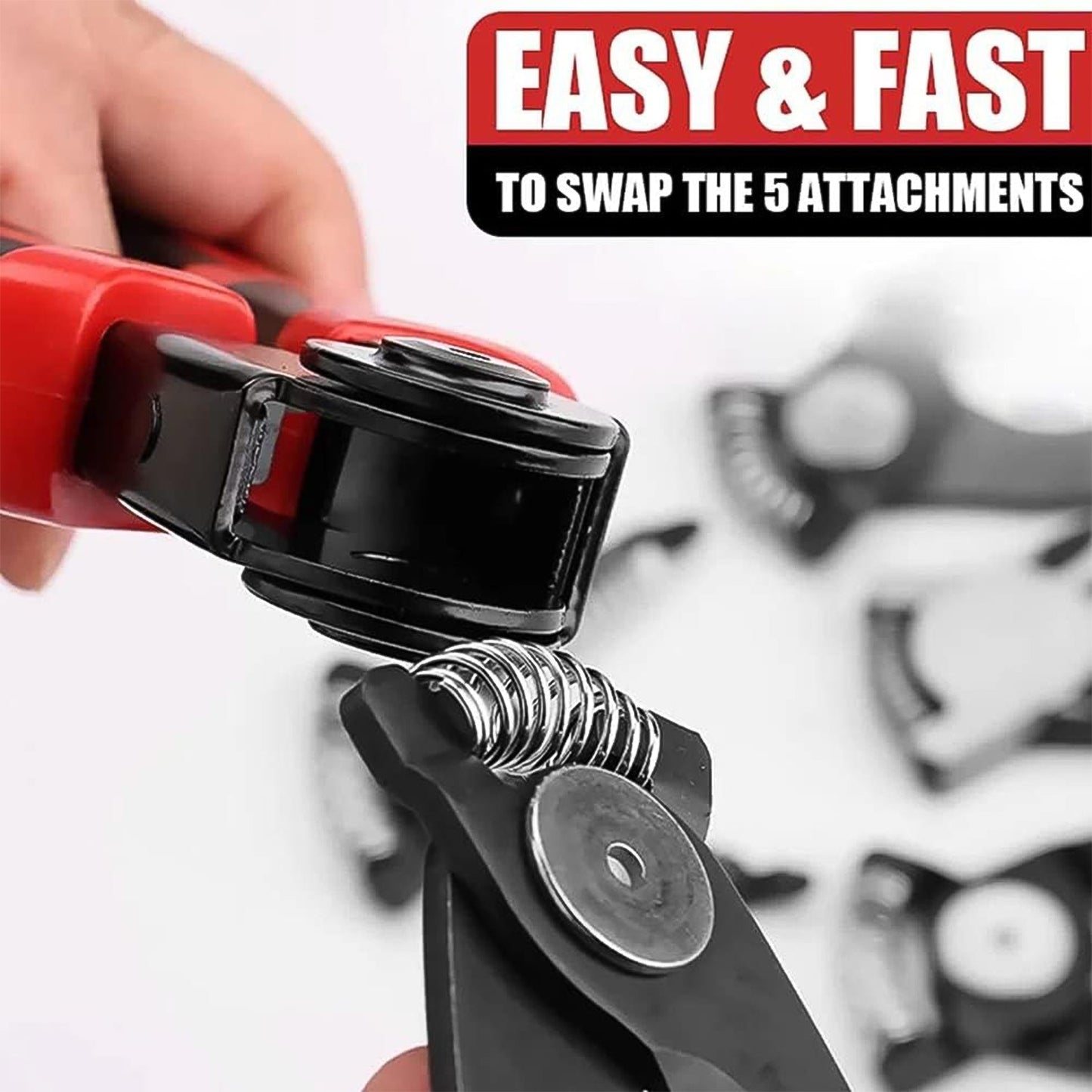 5 in 1 Wire Stripper Pliers Set  Soft Grip, Anti-Slip, Alloy Steel, Cutting & Stripping
