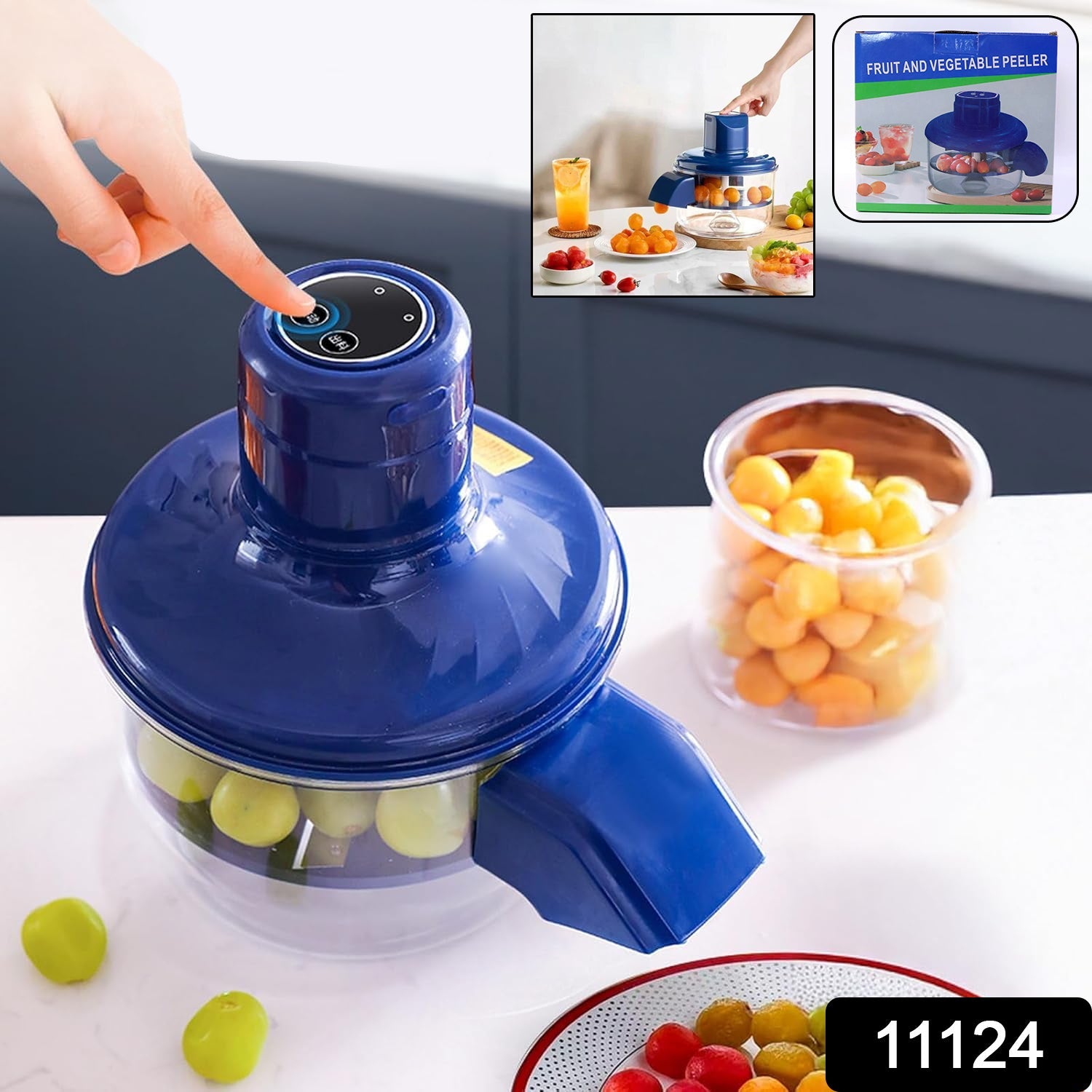  Multi-Purpose Fruit and Vegetable Peeler Set - in-use lifestyle shot