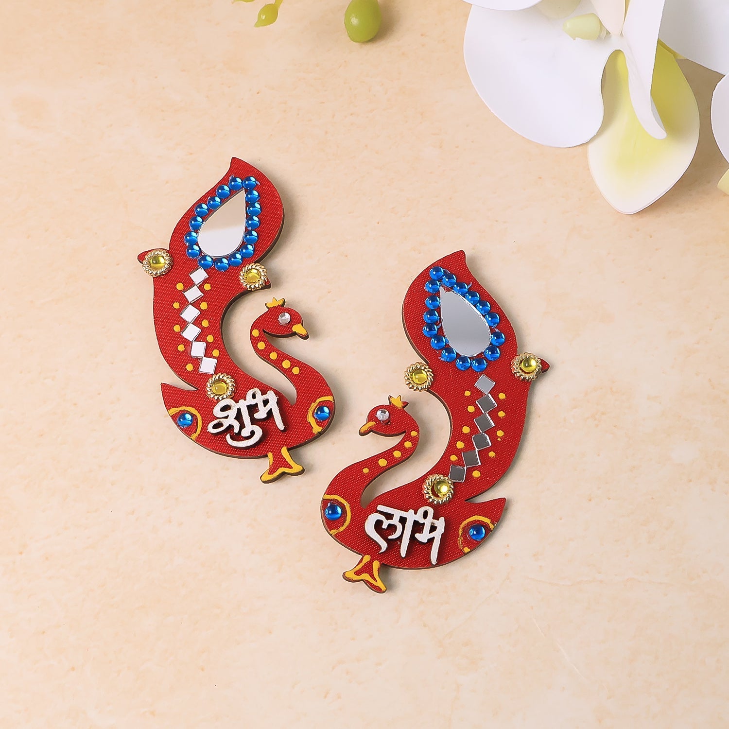 Auspicious Wooden Shubh Labh