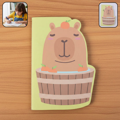 Cute animal shape kids study notebook