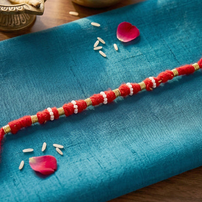 Traditional Red Rakhi 