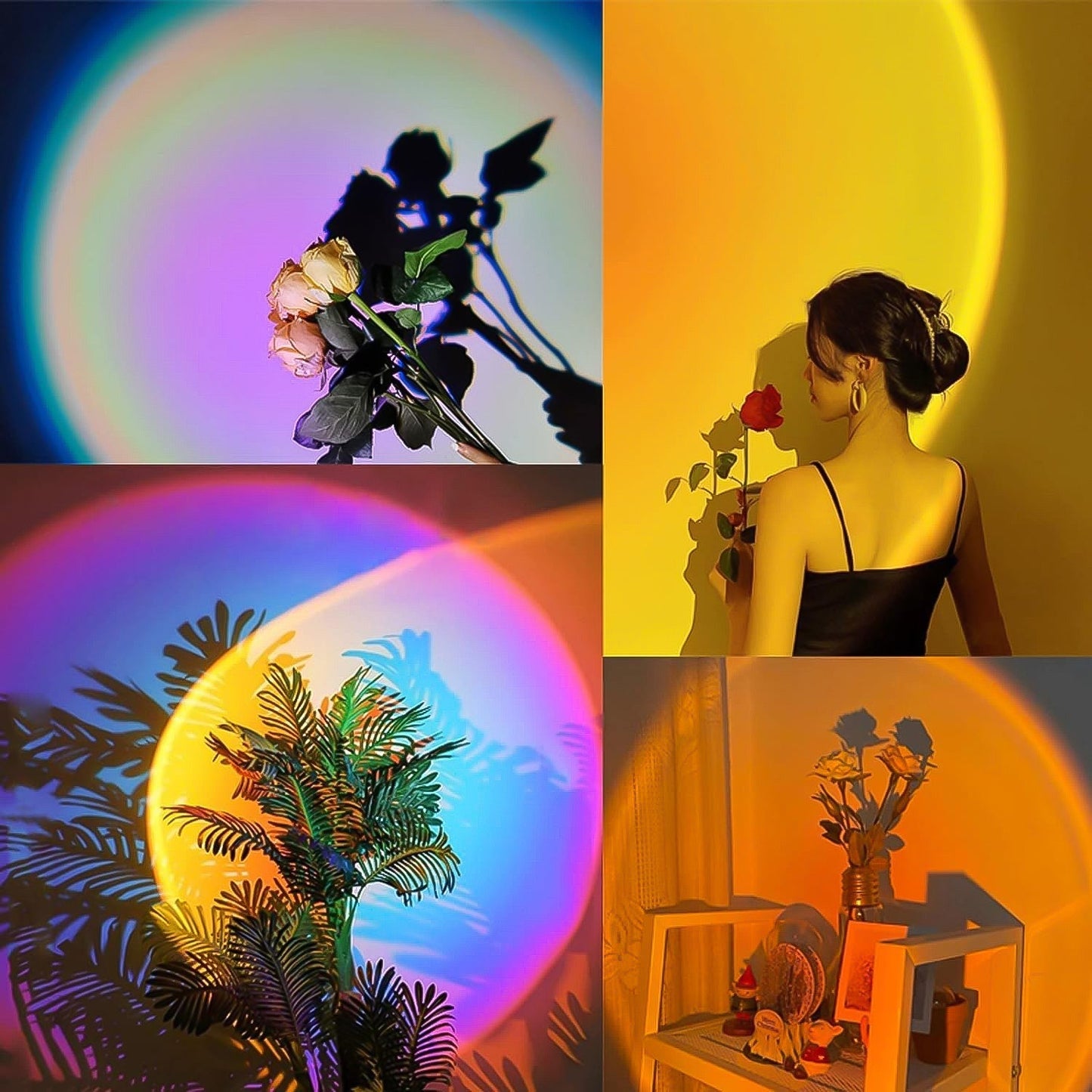  Multi Colors Sunset Lamp Projection - packaging