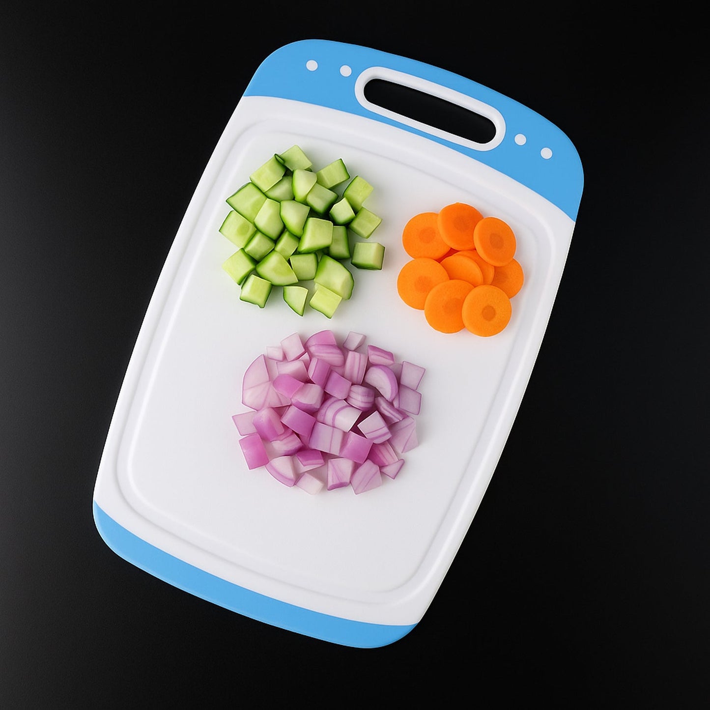 Vegetables and Fruits Cutting Chopping, Plastic Board (1 Pc)