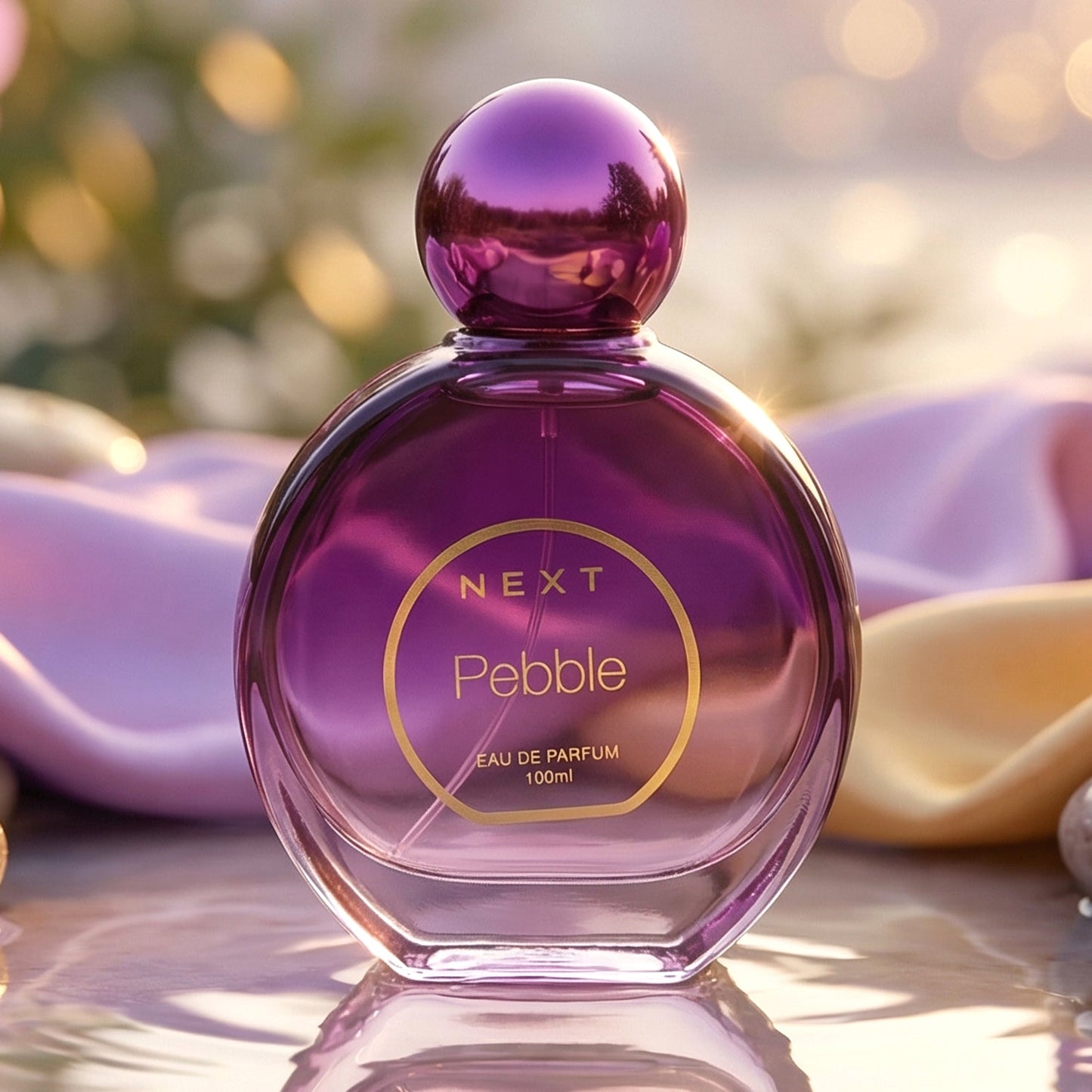  premium Pebble eau de perfume spray packaging