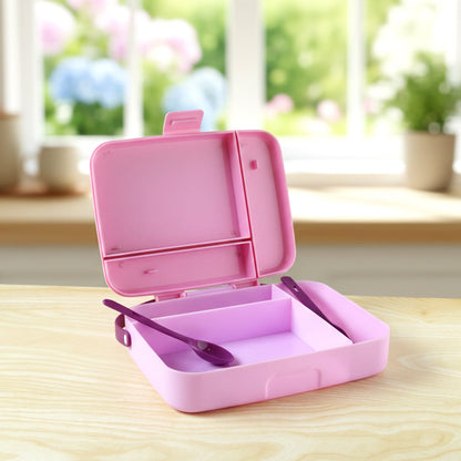 Compact divided lunch box