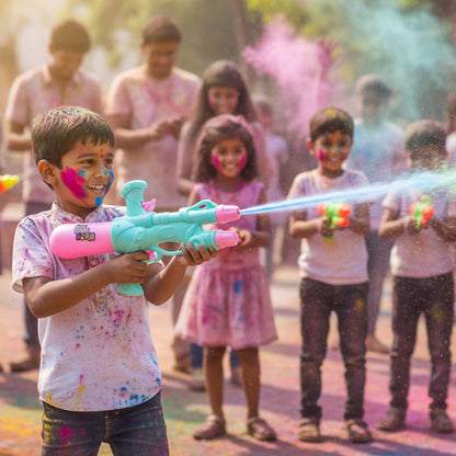 Colorful festival water gun