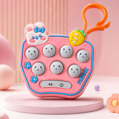 kids sound button keychain toy